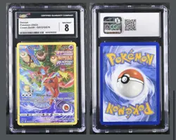 Pokemon Deoxys GG12 Crown Zenith CGC 8 - Image 3