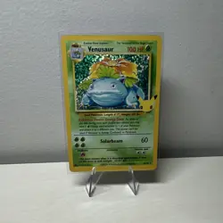 Venusaur 015/102 Celebrations Holo Rare Pokemon TCG English 2021 - Image 1