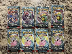 Pokemon TCG Journey Together Booster Packs Lot Of 8- Sealed - Image 1