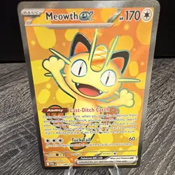 Meowth ex 107/088 Perfect Order Holo Ultra Rare 170HP - Image 1