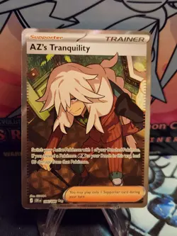 Pokemon AZ's Tranquility 106/086 Chaos Rising Full Art Trainer Ultra Rare Holo!! - Image 1