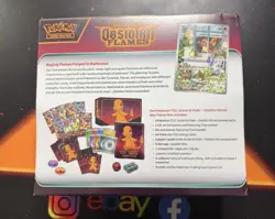 Scarlet & Violet Obsidian Flames Elite Trainer Box ETB Pokemon Sealed - Image 3