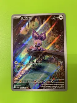 Noibat 169/159 SV09 Journey Together Illustration Rare Full Art Holo English - Image 1