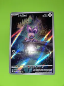 Noibat 169/159 SV09 Journey Together Illustration Rare Full Art Holo English - Image 2