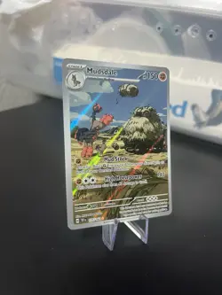 Pokemon TCG Mudsdale 175/162 SV05 Temporal Forces Illustration Rare Holo - Image 2