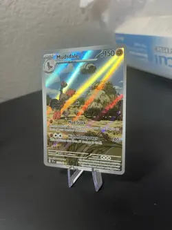 Pokemon TCG Mudsdale 175/162 SV05 Temporal Forces Illustration Rare Holo - Image 3