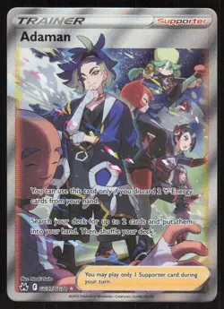 Adaman GG57/GG70 Ultra Rare Crown Zenith Galarian Gallery Pokemon Near Mint - Image 1