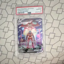 Pokemon Deoxys VMAX 222/172 S12a VSTAR Universe Full Art Holo PSA 10 - Image 1