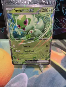Sprigatito ex - 087 - Promo - Scarlet & Violet Promo - Holo NM/M - SVP - Image 1