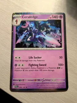 Ceruledge - (Cosmos Holo) 098/193 Pokemon TCG: Paldea Evolved NM - Image 1