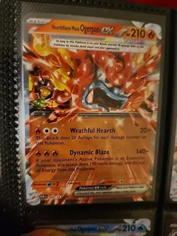Hearthflame Mask Ogerpon ex 040/167 Sv06: Twilight Masquerade Holo Pokemon TCG - Image 1