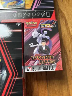 2025 Pokemon TCG Destined Rivals Sealed Lot Packs Cynthia Mewtwo Booster S&V - Image 4