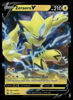 Zeraora V 053/159 Crown Zenith Pokemon TCG - Image 1