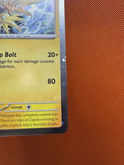 Pokemon TCG Zapdos SVP 157 Scarlet & Violet Black Star Promo Rare NM 2113 - Image 5