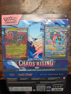MEGA GRENINJA EX 116/086 SIR POKEMON CHAOS RISING & Mega Dragalge EX 65/108 - Image 2