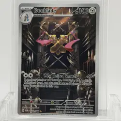 Pokemon TCG Perfect Order Doublade #098/088 Illustration Rare LP+ - Image 1