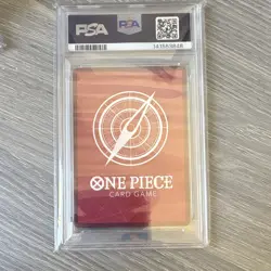 Bandai One Piece CCG Shanks OP09-001 Promo Leader Foil PSA 10 English 2025 - Image 2