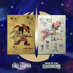 Lorcana Mickey & Minnie Insert/Puzzle Cards. Full set series 1 & 2. - Image 1