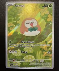 Rowlet 90/88 Perfect Order Pokemon TCG Card Illustration Rare IR NM - Image 1
