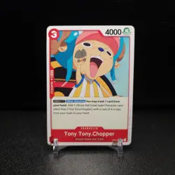 Tony Tony.Chopper OP01-015 (PRE-ERRATA) One Piece Card Game English Romance Dawn - Image 1