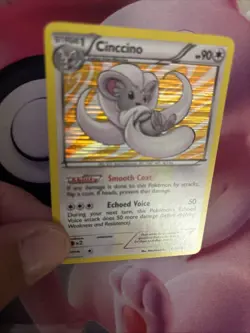 Pokemon Cinccino 105/113 Legendary Treasures Reverse Holo Uncommon Card English - Image 1