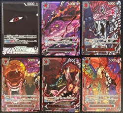 6 Card / One Piece Five Elders SPECIAL RED VER OP13 Parallel Complete and IMU JP - Image 1
