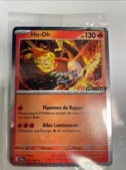 Ho-Oh EBGames Promo Stamped 010/086 Chaos Rising - Sealed - French Card - Image 1