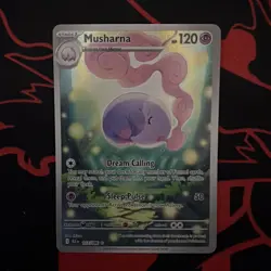 Pokemon TCG Musharna Black Bolt Holo Card 117/086 SV Near Mint - Image 1