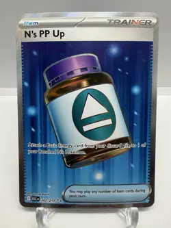 Pokemon TCG N's PP Up 262/217 Full Art Trainer Card - Ascended Heroes - NM/M - Image 1