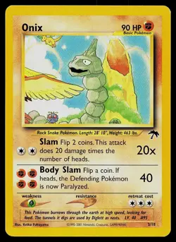 Pokemon Card - Onix Southern Islands 3/18 - Image 1