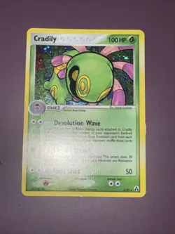 Cradily 3/92 Legend Maker Pokemon Holo Foil - Image 2