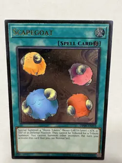 1x Scapegoat OP08-EN003 Ultimate Rare Near Mint English OTS Pack 8 Yu-Gi-Oh! - Image 2