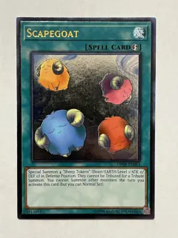1x Scapegoat OP08-EN003 Ultimate Rare Near Mint English OTS Pack 8 Yu-Gi-Oh! - Image 3