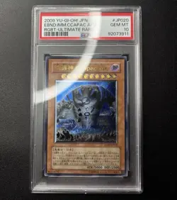 Yu-Gi-Oh! PSA 10 Earthbound Immortal Ccapac Apu - RGBT-JP020 - Ultimate Rare Gem - Image 3