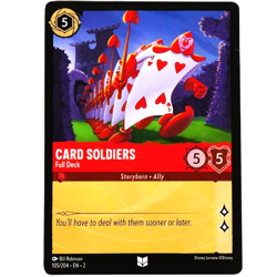 Card Soldiers Full Deck - Disney Lorcana TCG Rise of the Floodborn #105/204 - Image 2