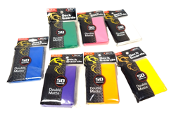 BCW 50 Count Deck Guard Card Protector Sleeves DOUBLE MATTE 7 Pack LOT 66x91 TCG - Image 2