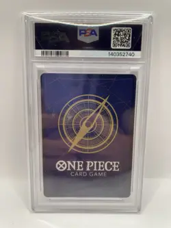 2025 ONE PIECE OP12-LEGACY OF THE MASTER #073 TRAFALGAR LAW PSA 10 - Image 2