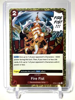 OP05-019 Fire Fist Awakening of the New Era - One Piece Card Game - Image 1