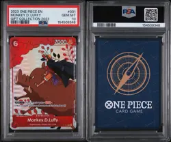 2023 ONE PIECE GIFT COLLECTION 2023 #001 MONKEY D. LUFFY PSA 10 - Image 3
