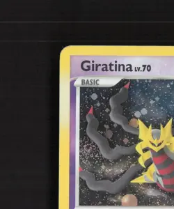 Giratina 28/127 Platinum SWIRL Holo Rare Pokemon Card DMG - Image 3