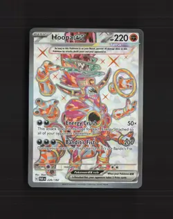 Hoopa ex 226/182 Paradox Rift Full Art Ultra Rare Holo Pokemon Card LP+ - Image 1
