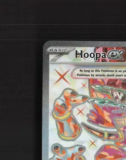 Hoopa ex 226/182 Paradox Rift Full Art Ultra Rare Holo Pokemon Card LP+ - Image 3