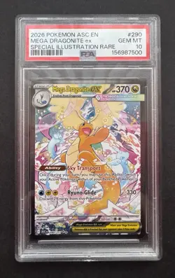 *PSA 10* Mega Dragonite ex 290 SIR - Ascended Heroes - Gem Mint Pokemon Card - Image 1
