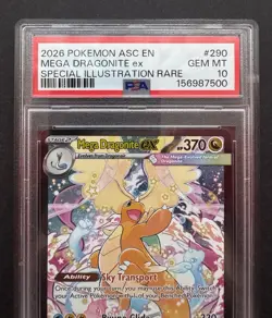 *PSA 10* Mega Dragonite ex 290 SIR - Ascended Heroes - Gem Mint Pokemon Card - Image 2
