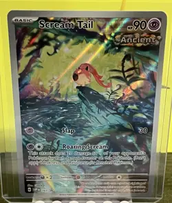 Pokemon Card Scream Tail SVP 065 Paradox Rift ETB Black Star Promo Sealed - Image 1