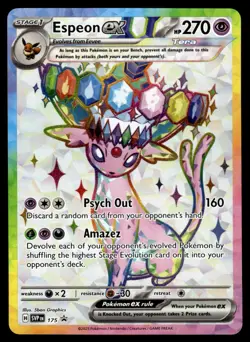 2023 SV: Scarlet & Violet Promo Cards Espeon ex - 175 Promo #SVP 175 - Image 1