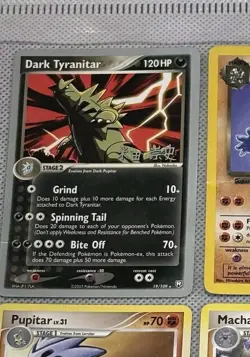 Vintage Pokemon Cards Lot 05-07 Dark Tyranitar/Machamp Most From Diamond/Pearl - Image 2