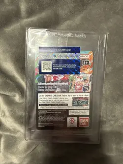 One Piece Monkey D. Luffy US Voyage College Basketball Promo Card Sealed Rutgers - Image 2