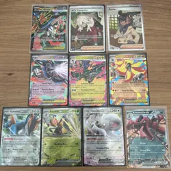 Pokemon TCG Chaos Rising Hits Bundle X10 Rare Cards - Image 1