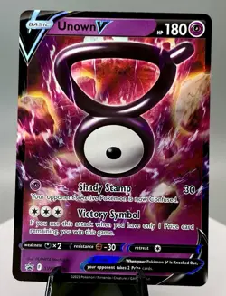 Unown V Promo SWSH: Sword & Shield Promo Cards SWSH300 NM - Image 1